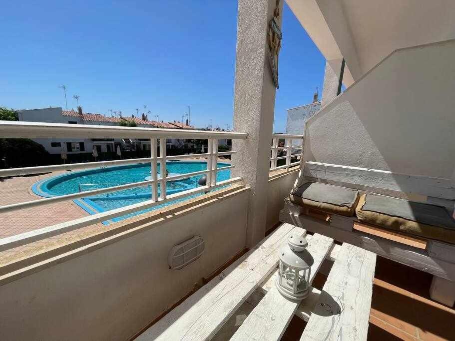 Brut Apartamento Con Piscina Cala'N Blanes  Luaran gambar